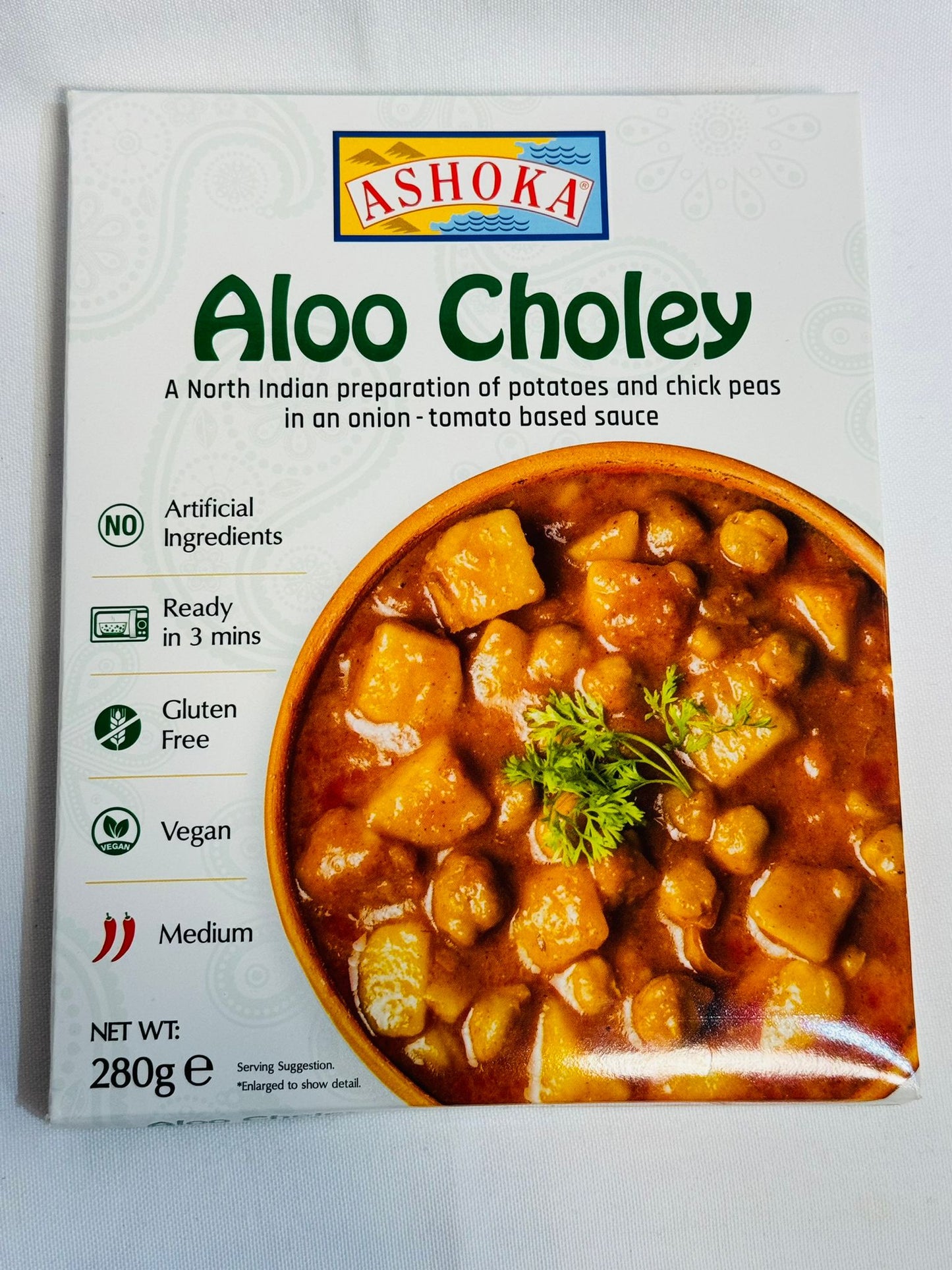 Ashoka Aloo Choley 280g