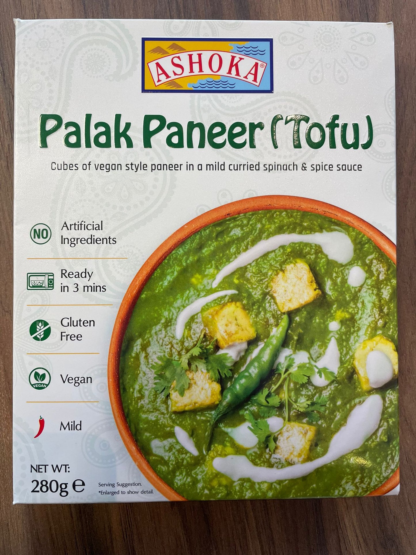 Ashoka Palak Paneer 280g